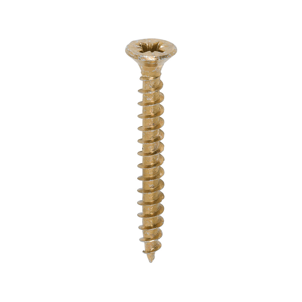 TIMCO Solo Countersunk Gold Woodscrews - 4.5 x 40 - Image