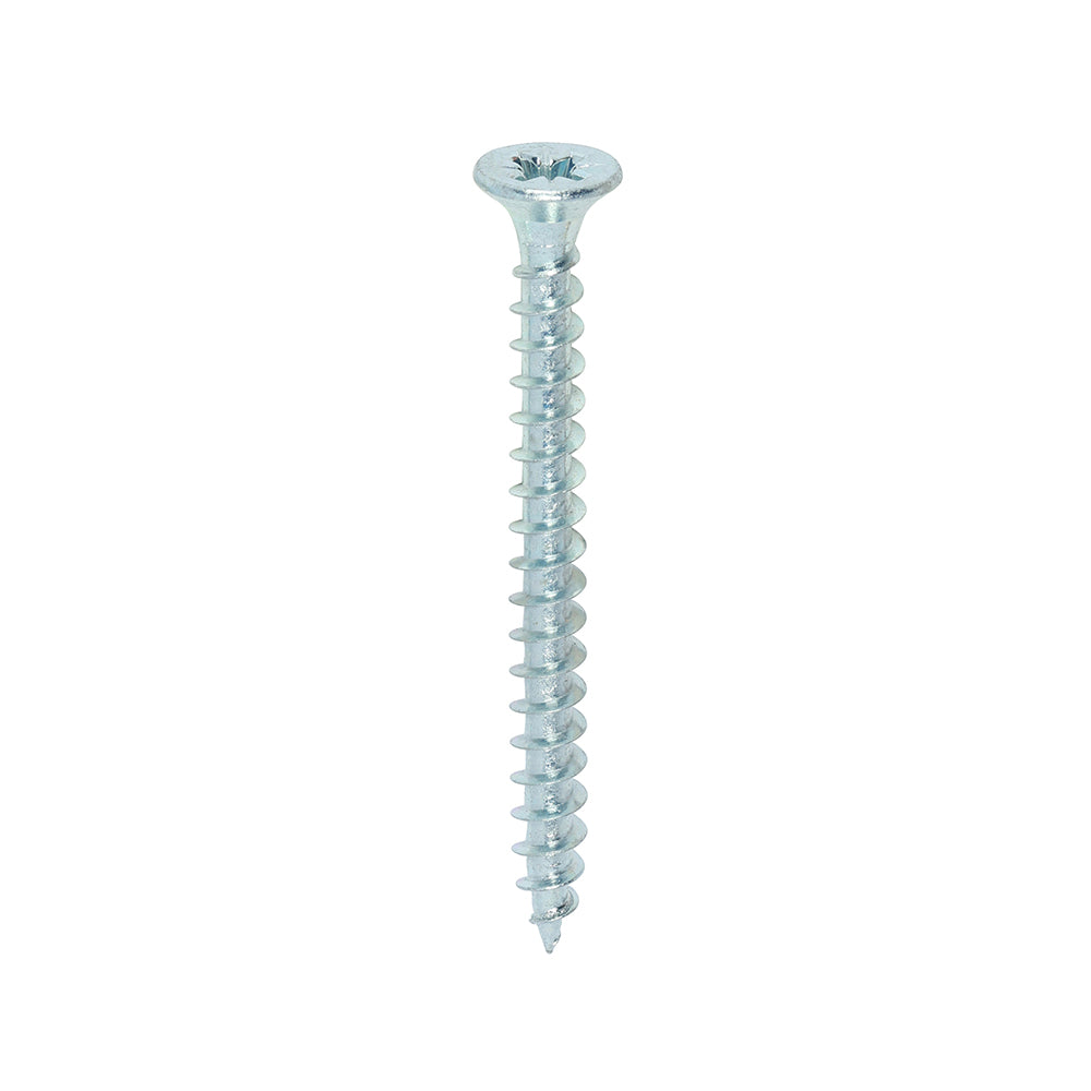 TIMCO Solo Countersunk Silver Woodscrews - 4.5 x 50 - Image