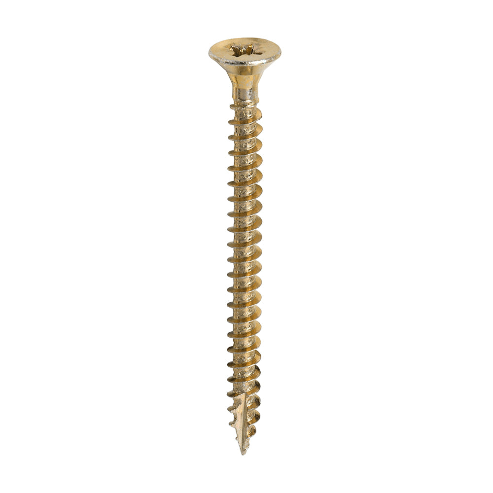 TIMCO Classic Multi-Purpose Countersunk Gold Woodscrews - 4.5 x 55 - Image