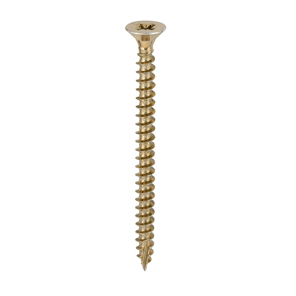 TIMCO Classic Multi-Purpose Countersunk Gold Woodscrews - 4.5 x 60 - Image