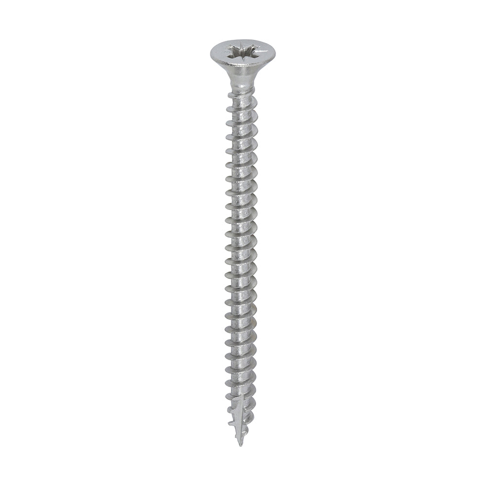 TIMCO Classic Multi-Purpose Countersunk A2 Stainless Steel Woodcrews - 4.5 x 60 - Image