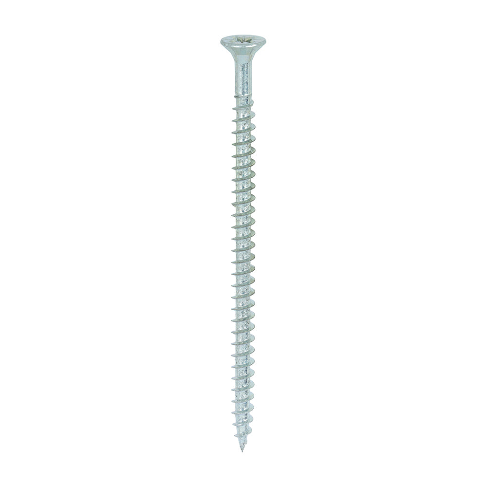 TIMCO Solo Countersunk Silver Woodscrews - 4.5 x 80 - Image