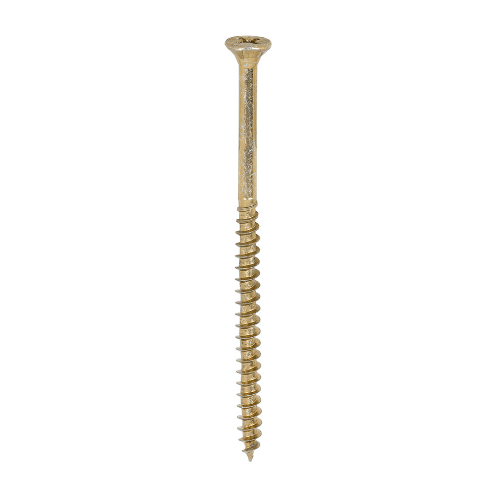 TIMCO Velocity Premium Multi-Use Countersunk Gold Woodscrews - 4.5 x 80 - Image
