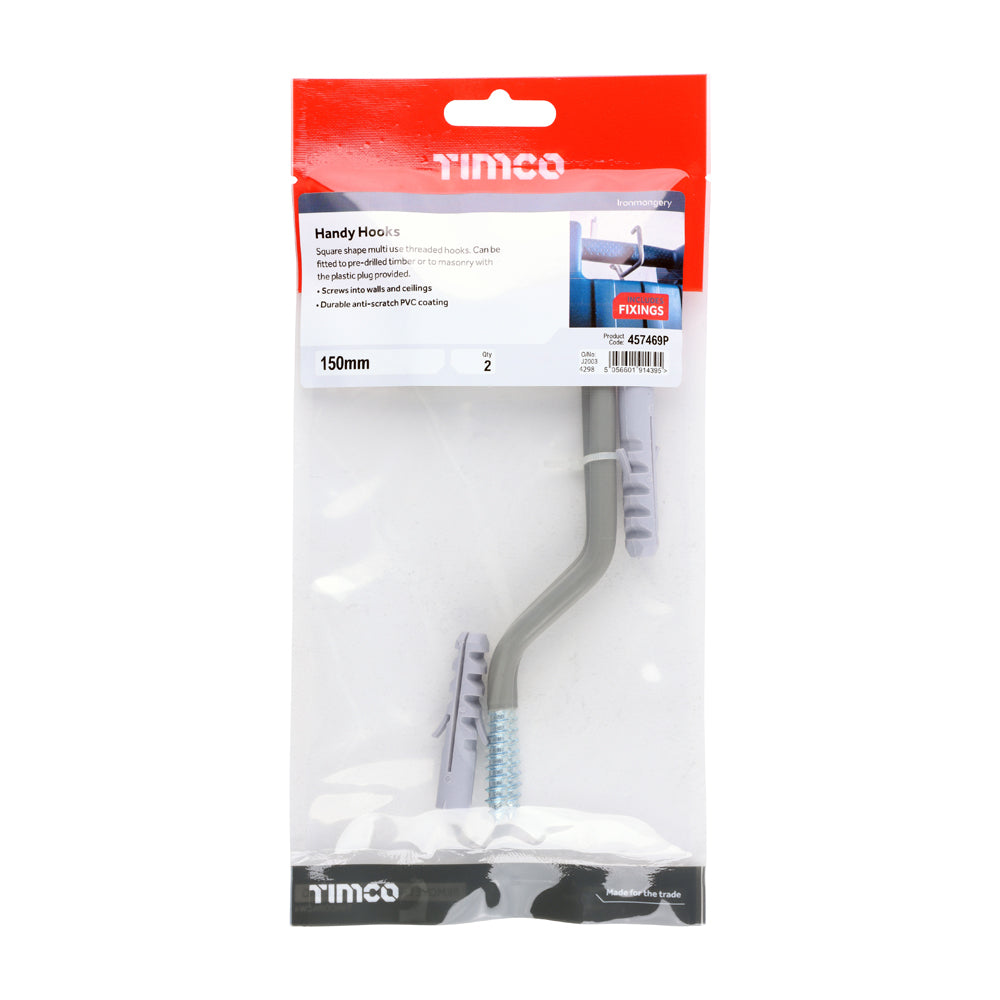 TIMCO Handy Hooks - 150mm - Image
