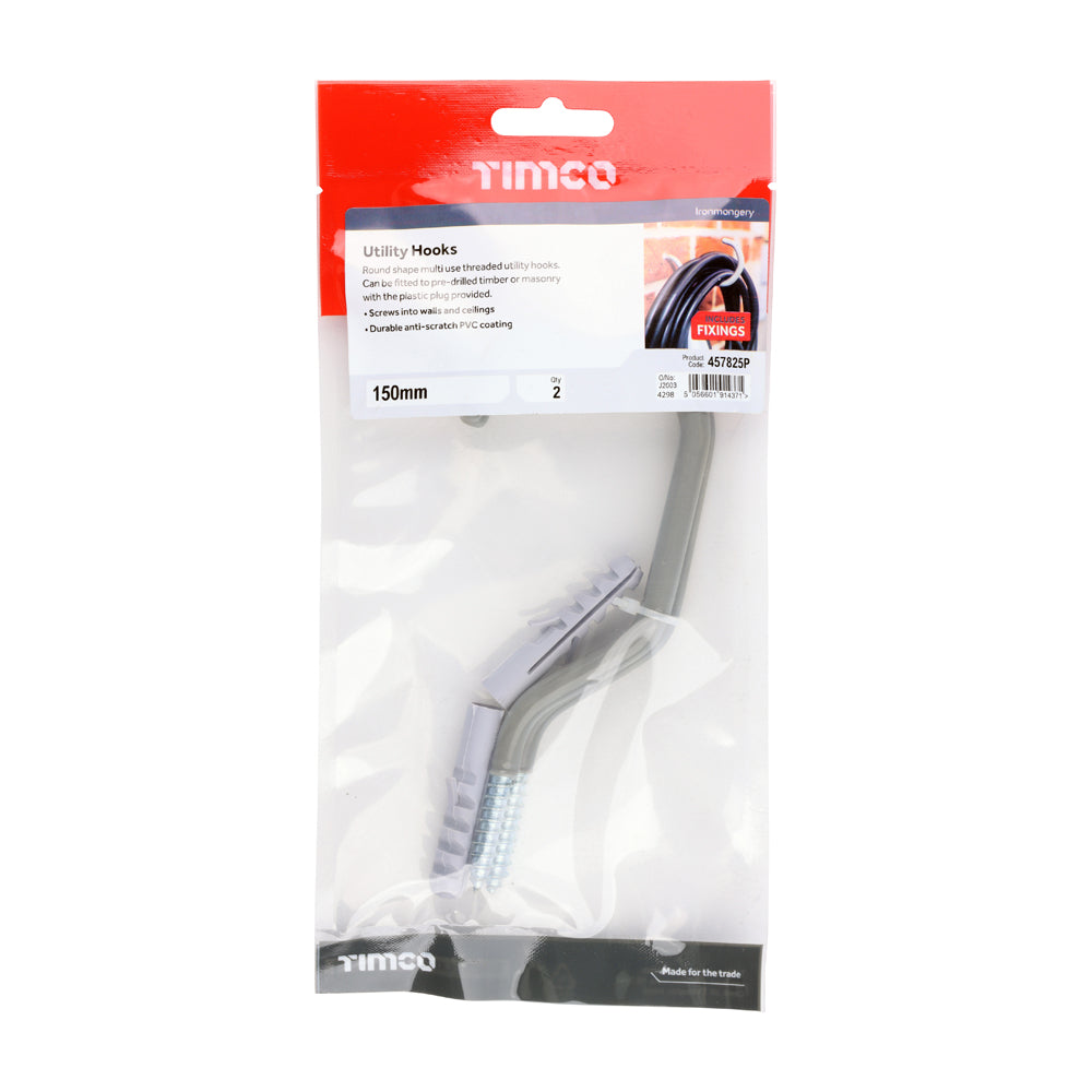 TIMCO Utility Hooks - 150mm - Image