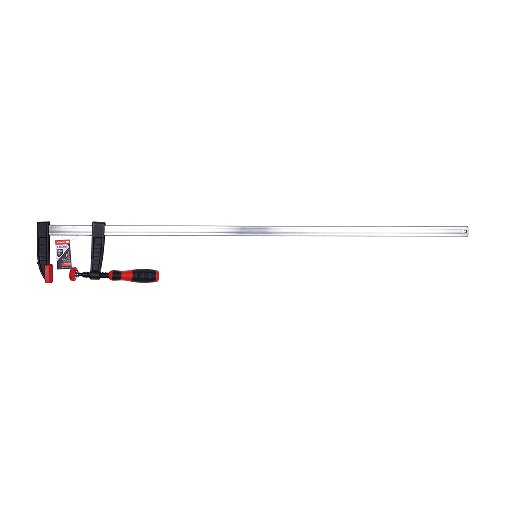 TIMCO F Clamp, Soft Grip Heavy Duty 270kg General Purpose Clamp - 32" / 800mm Clamping Capacity - Image