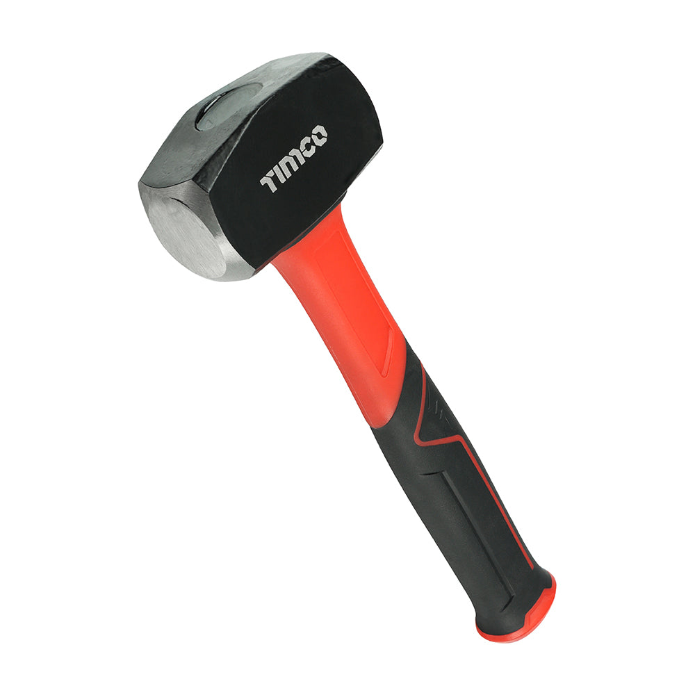 TIMCO Lump Hammer, Shock Absorbing Fibreglass Handle Fibreglass Handle Lump Club Hammer - 2.5lb - Image