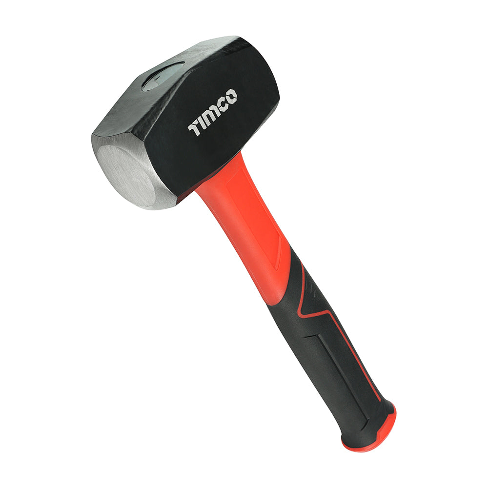 TIMCO Lump Hammer, Shock Absorbing Fibreglass Handle Fibreglass Handle Lump Club Hammer - 4lb - Image