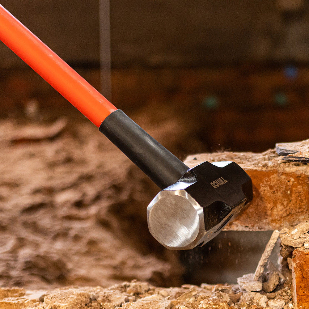 TIMCO Sledgehammer, Shock Absorbing Fibreglass Handle Sledgehammer - 10lb - Image