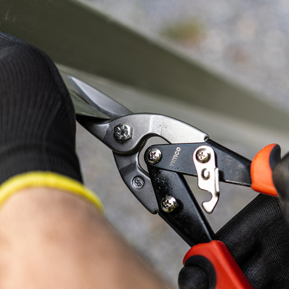 TIMCO Aviation Snips Set, 3 Piece Set Containing Left, Right and Straight Cutting Snips with Ergonomic Moulded Handles - 10" / 250mm - Image