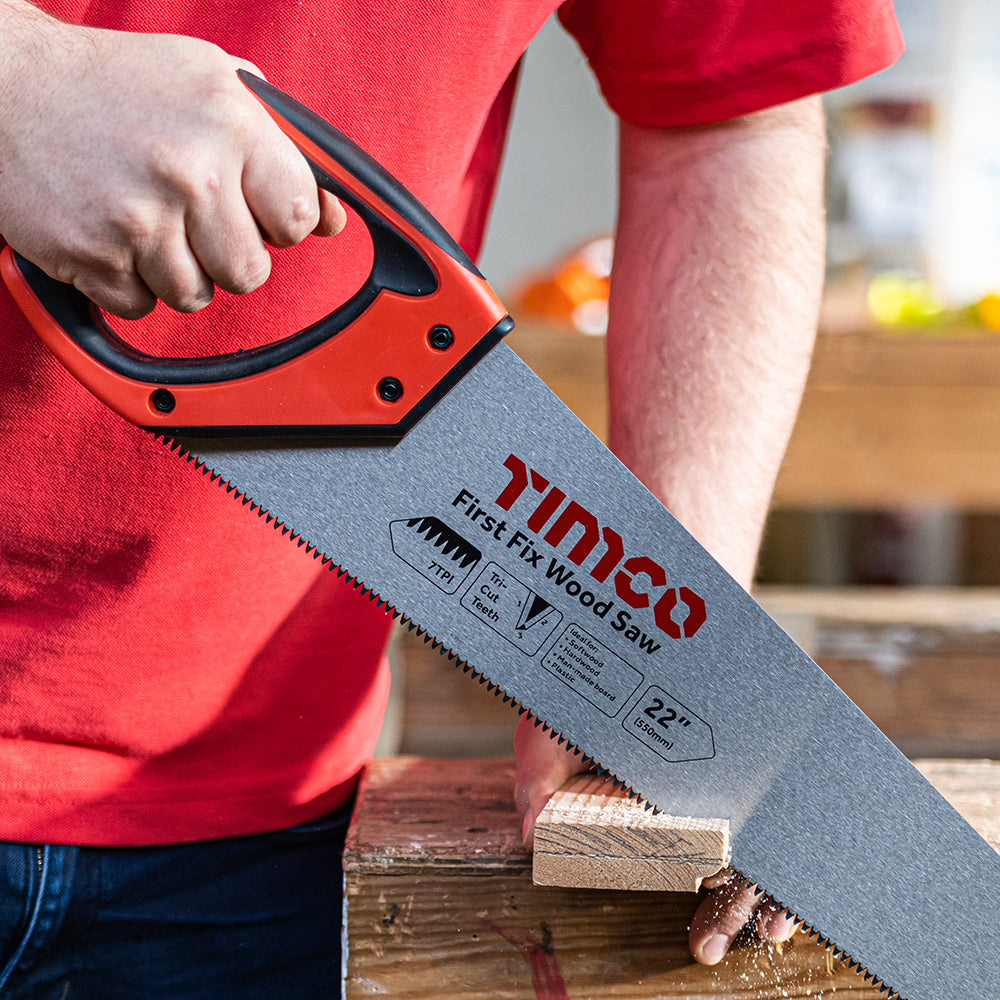 TIMCO First Fix Wood Saw - 22" - Image