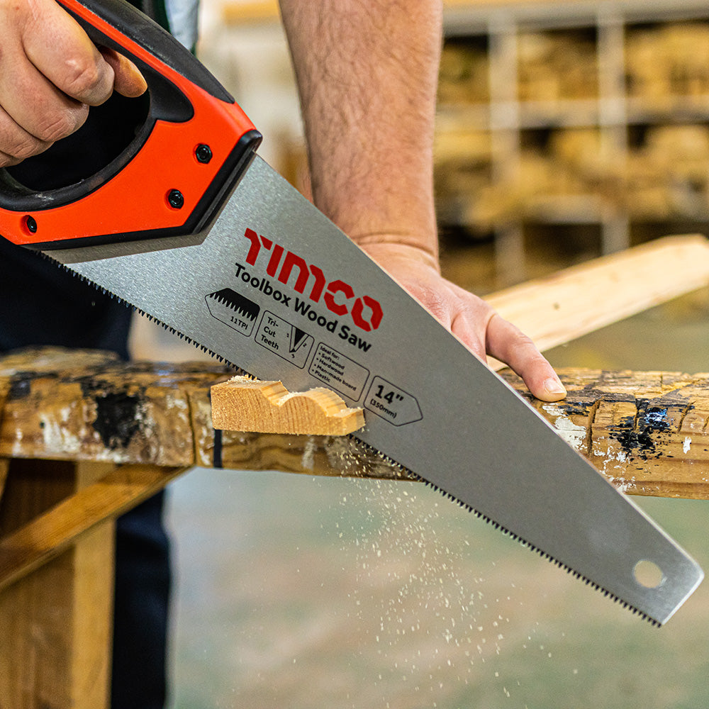 TIMCO Toolbox Wood Saw - 14" - Image