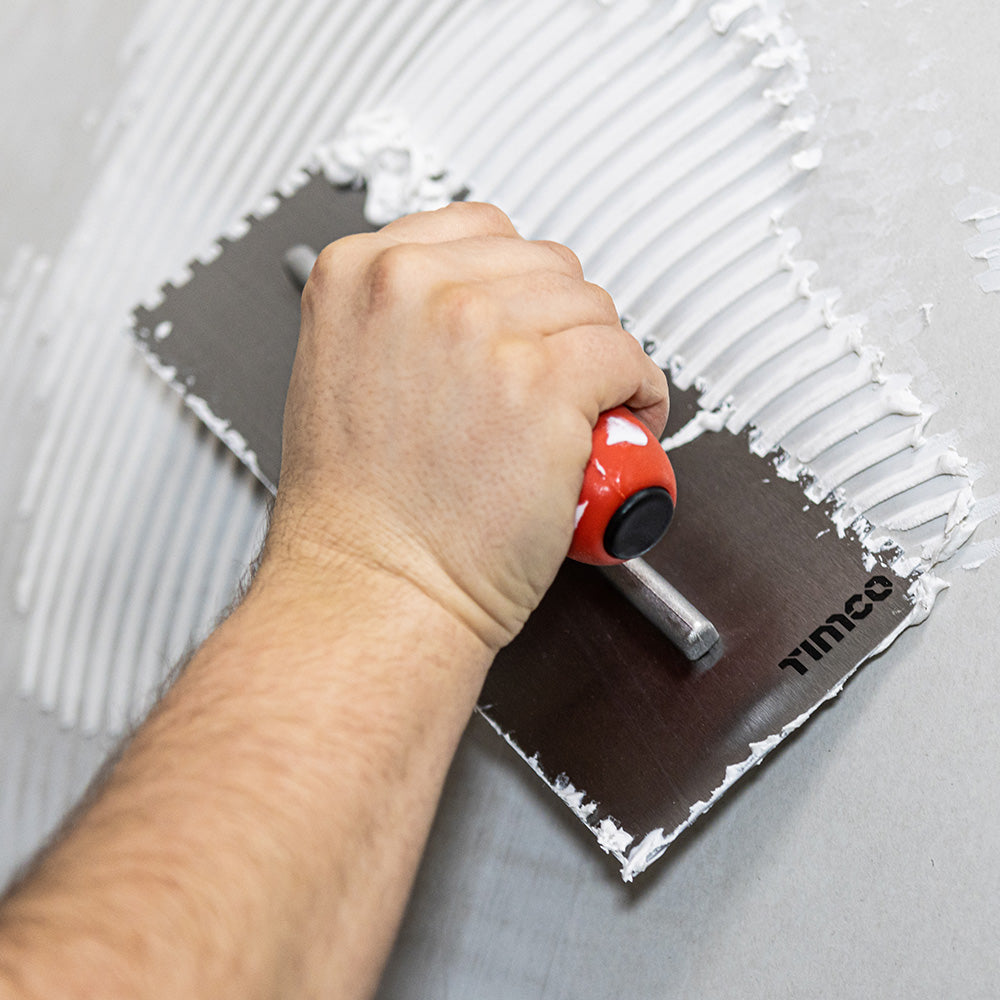 TIMCO Adhesive Trowel Square Notch - 6mm - Image