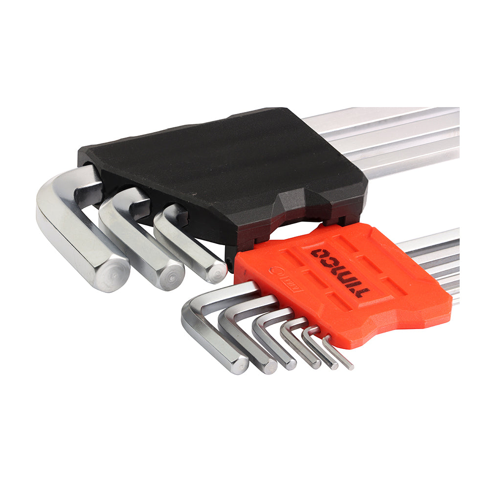 TIMCO Long Arm Ball End Hex Key Set - 9 Pieces - Image