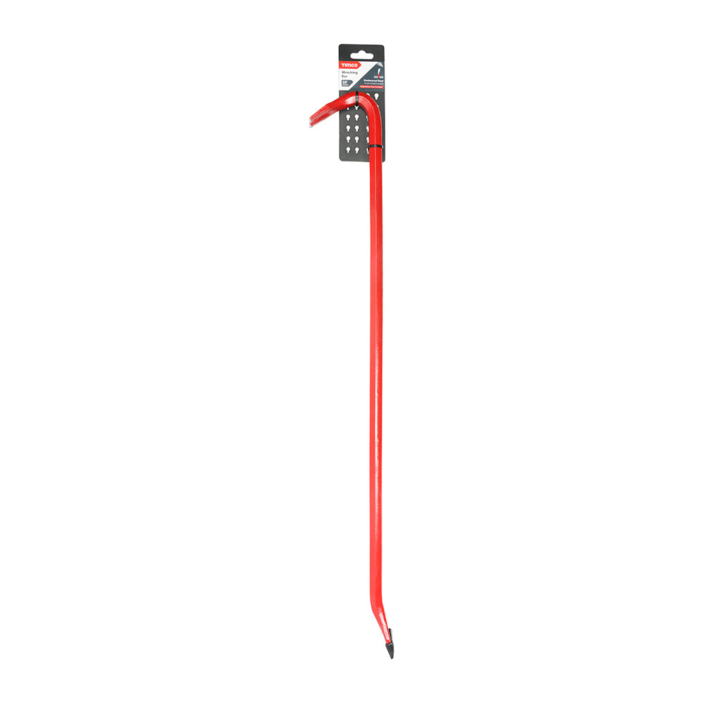 TIMCO Wrecking Bar, Heavy Duty Hex Shaft Pry Bar - 750mm / 30" - Image