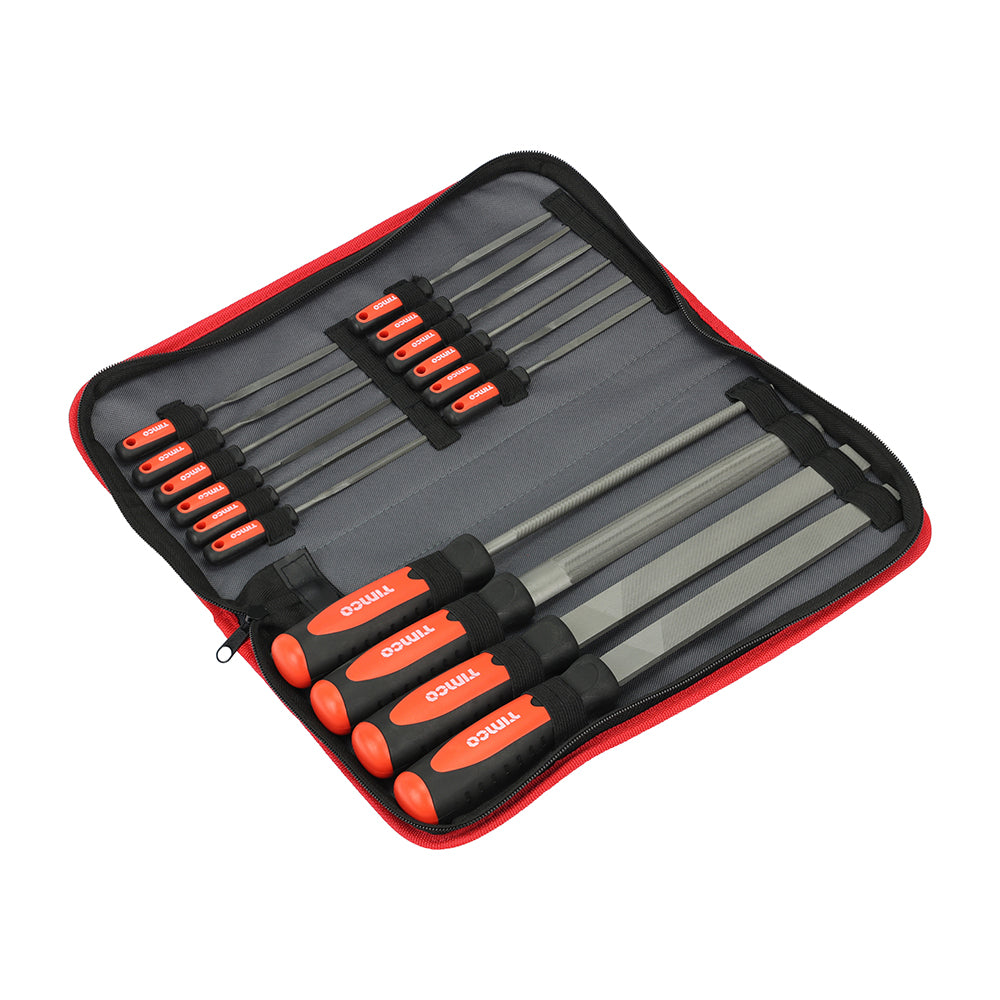 TIMCO File & Needle File Set - 16 Pieces - Image