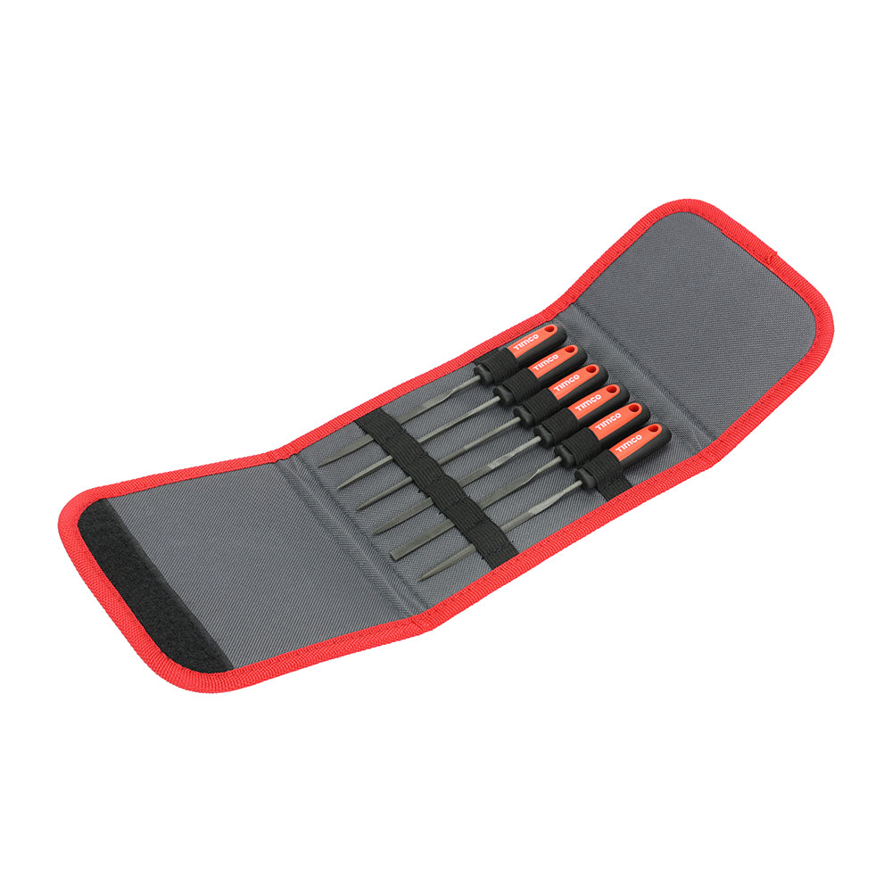TIMCO Needle File Set - 6 Pieces - Image