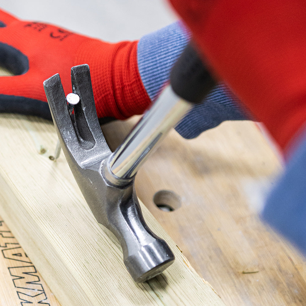 TIMCO Claw Hammer, Curved Tubular Shaft Hammer - 16oz - Image