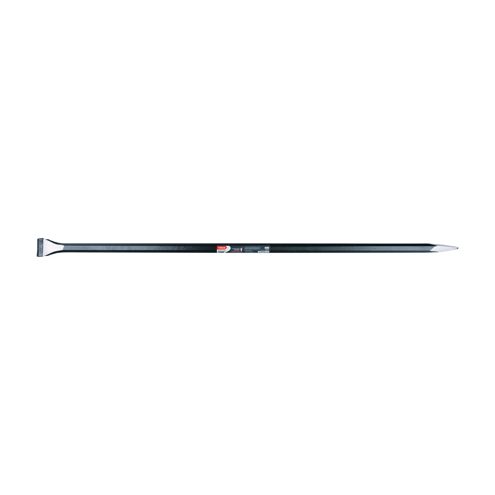 TIMCO Digging Bar, Heavy Duty Chisel Point Prying and Demolition Bar - 1200 x 25mm / 4' - Image