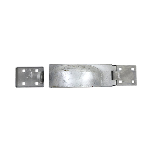 TIMCO Heavy Duty Padlock Protection Bar Right Hot Dipped Galvanised - 7.5" - Image