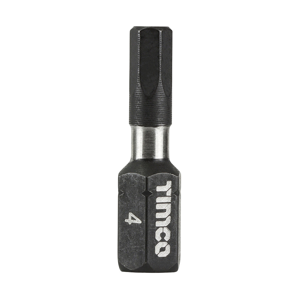 TIMCO Impact 25mm Hex Bits - 4.0 x 25 - Image