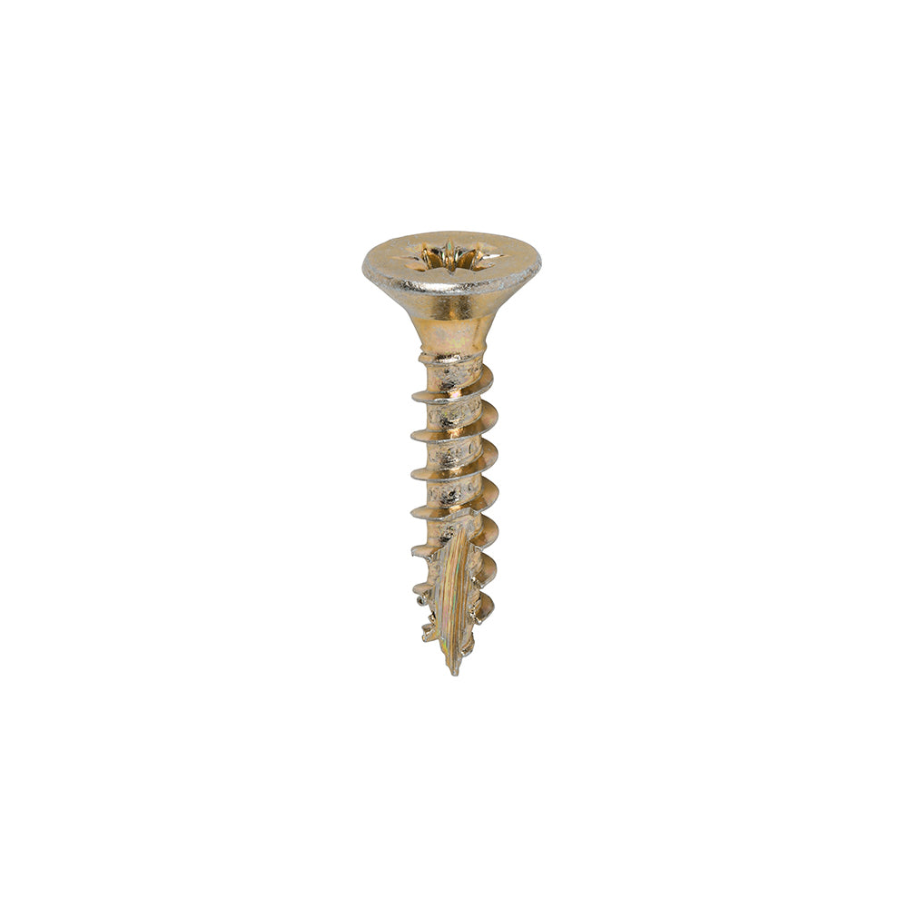 TIMCO Classic Multi-Purpose Countersunk Gold Woodscrews - 5.0 x 25 - Image