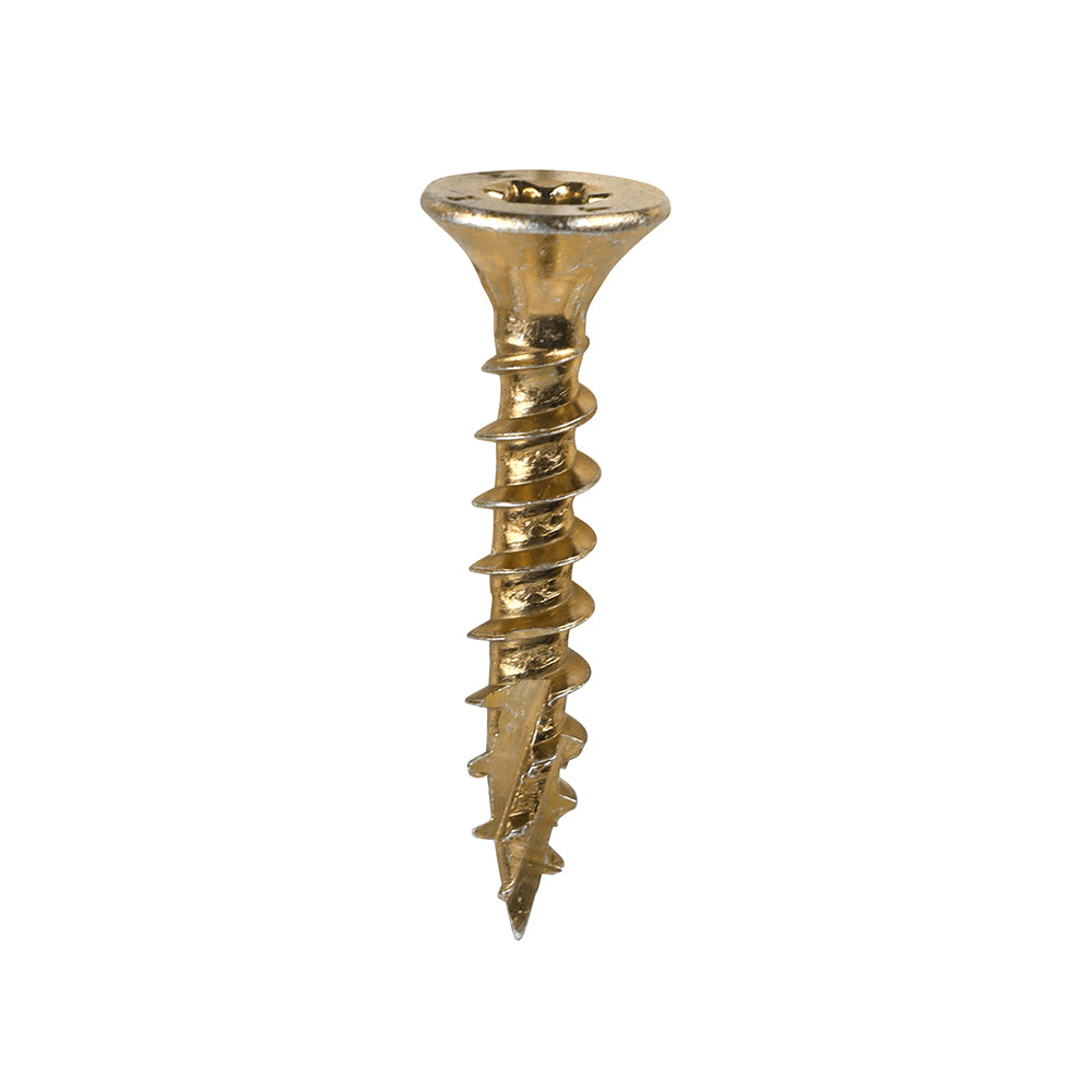TIMCO C2 Clamp-Fix Multi-Purpose Premium Countersunk Gold Woodscrews - 5.0 x 30 - Image