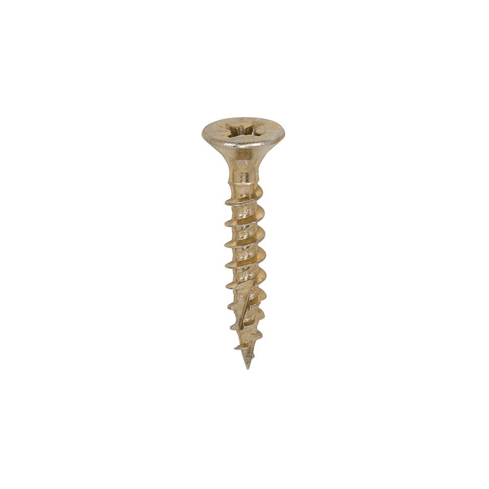 TIMCO C2 Strong-Fix Multi-Purpose Premium Countersunk Gold Woodscrews - 5.0 x 30 - Image