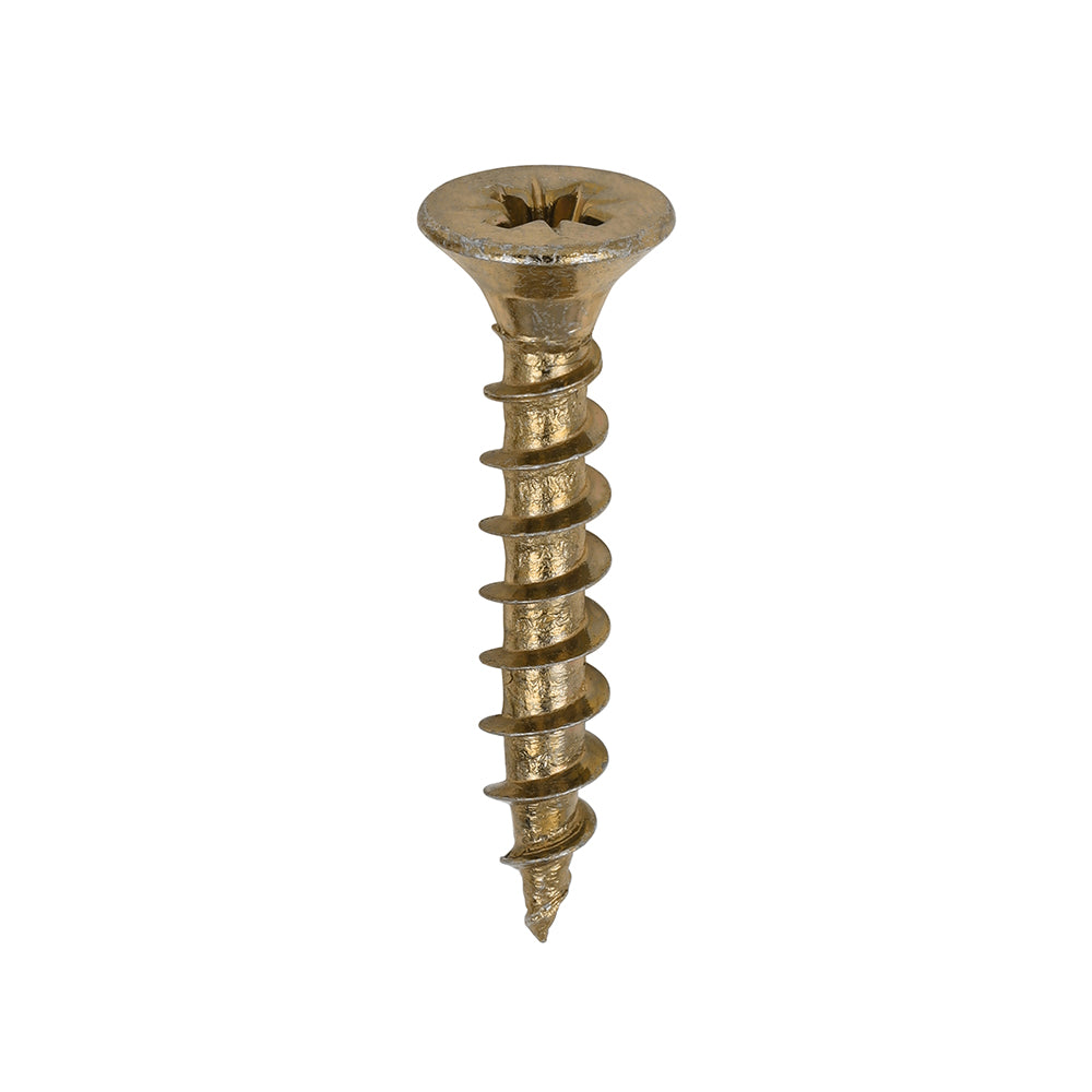 TIMCO Solo Countersunk Gold Woodscrews - 5.0 x 30 - Image