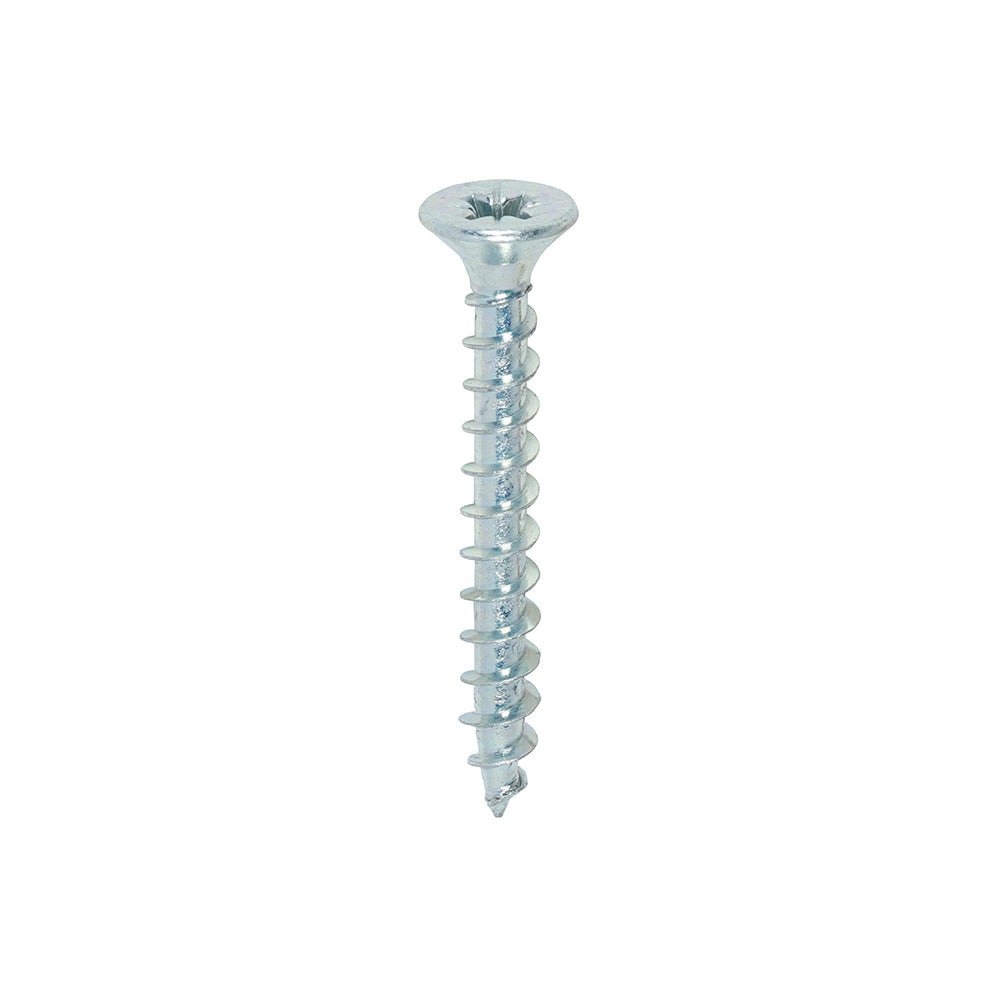TIMCO Solo Countersunk Silver Woodscrews - 5.0 x 40 - Image