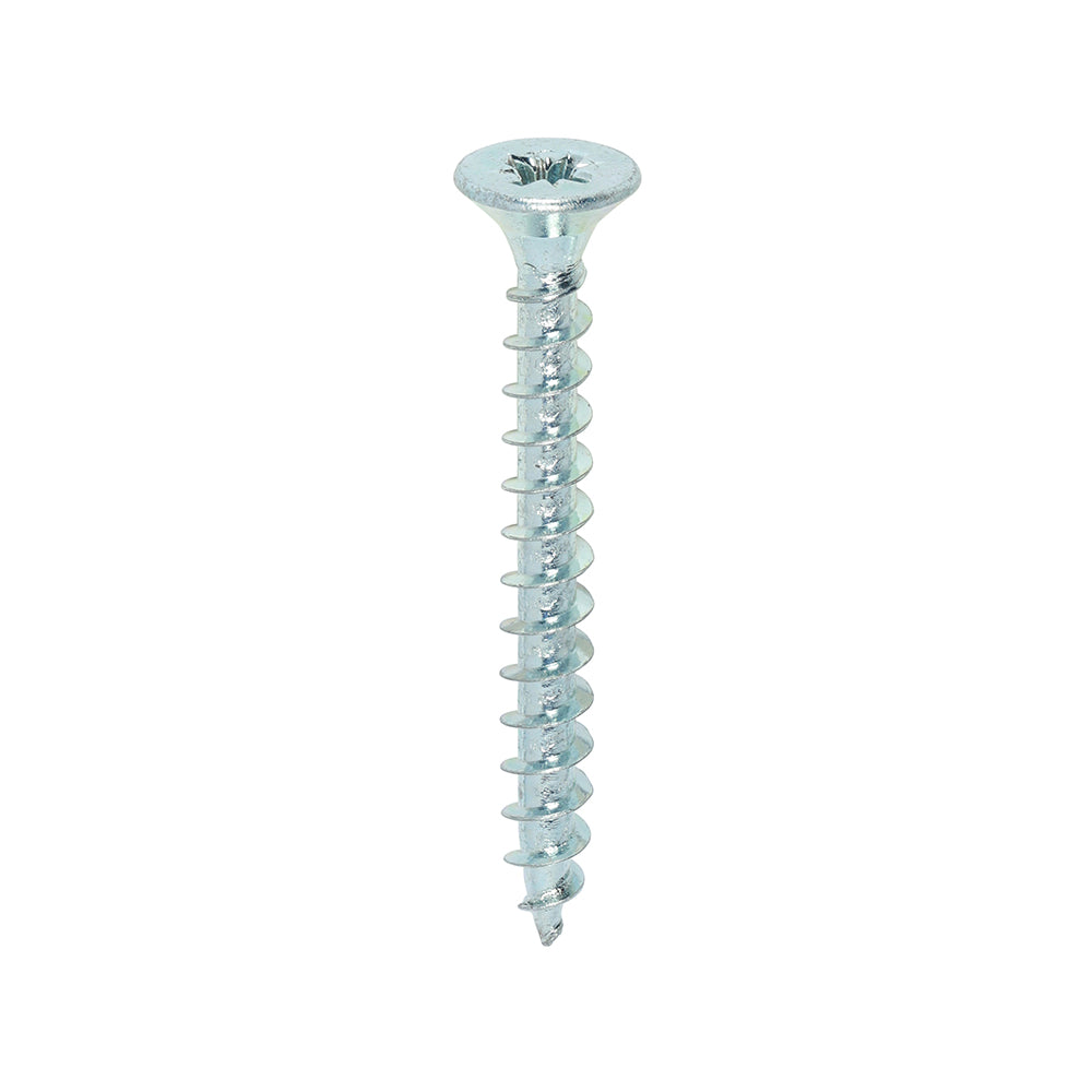 TIMCO Solo Countersunk Silver Woodscrews - 5.0 x 45 - Image