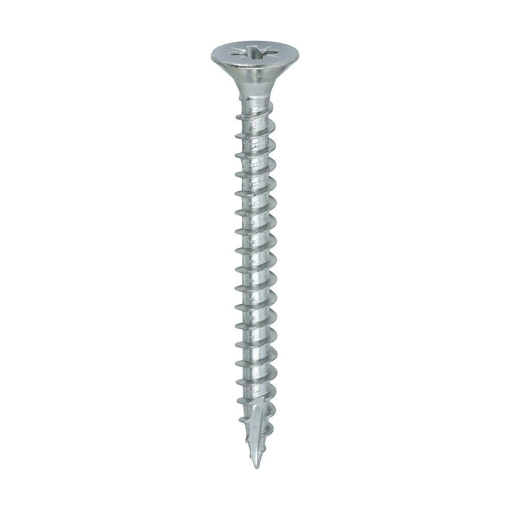 TIMCO Classic Multi-Purpose Countersunk A4 Stainless Steel Woodcrews - 5.0 x 50 - Image