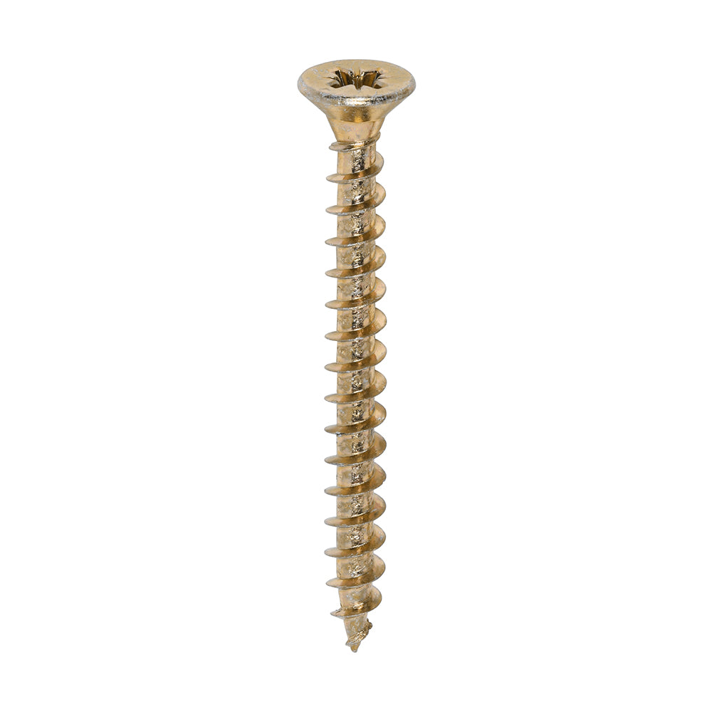 TIMCO Solo Countersunk Gold Woodscrews - 5.0 x 50 - Image