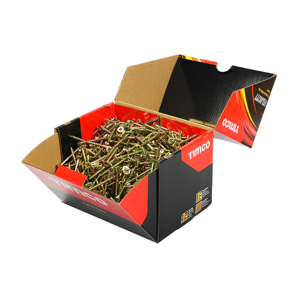 TIMCO Velocity Premium Multi-Use Countersunk Gold Woodscrews - 5.0 x 50 - Image