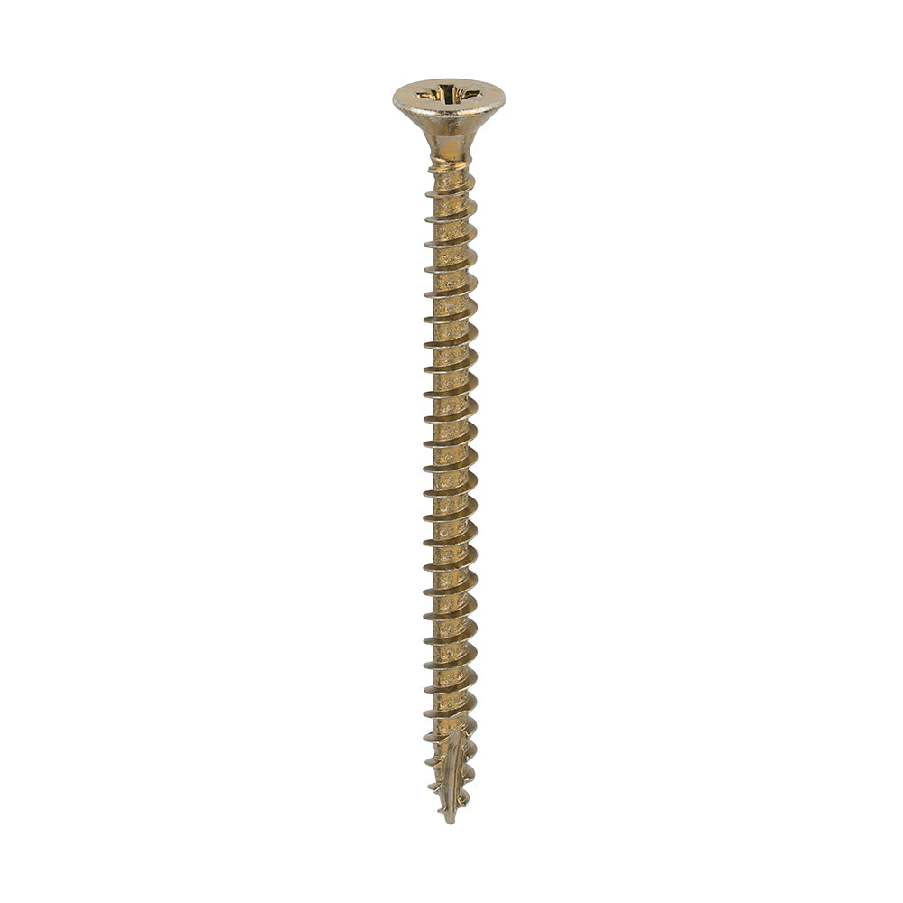 TIMCO Classic Multi-Purpose Countersunk Gold Woodscrews - 5.0 x 55 - Image