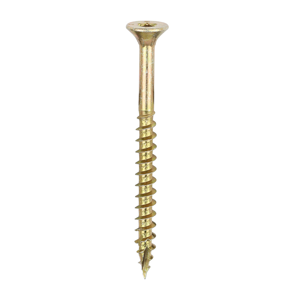 TIMCO C2 Clamp-Fix Multi-Purpose Premium Countersunk Gold Woodscrews - 5.0 x 60 - Image