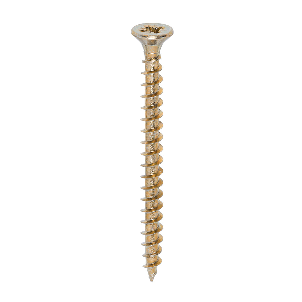 TIMCO Solo Countersunk Gold Woodscrews - 5.0 x 60 - Image