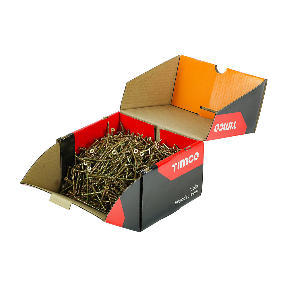 TIMCO Solo Countersunk Gold Woodscrews - 5.0 x 60 - Image