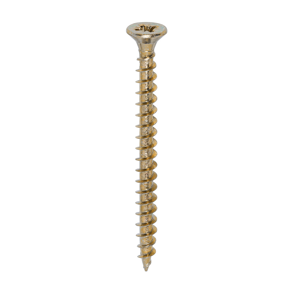 TIMCO Solo Countersunk Gold Woodscrews - 5.0 x 60 - Image