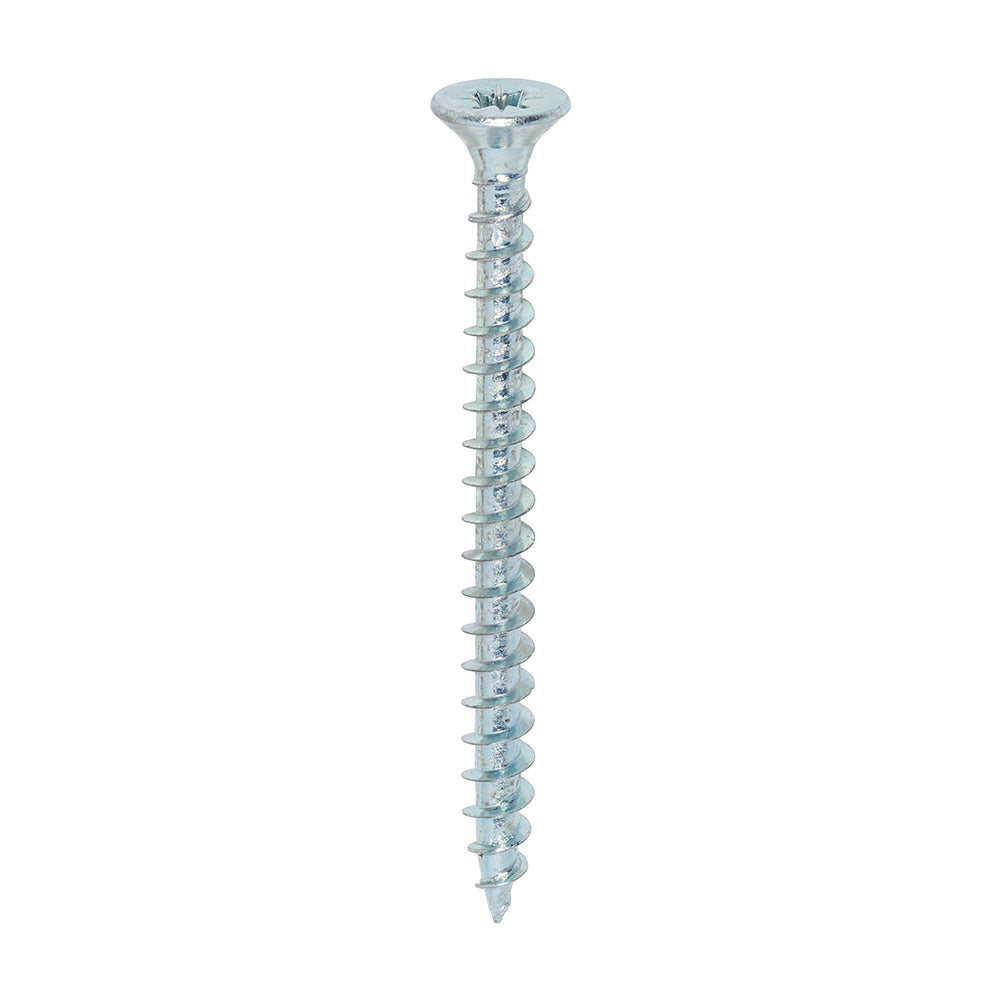 TIMCO Solo Countersunk Silver Woodscrews - 5.0 x 60 - Image