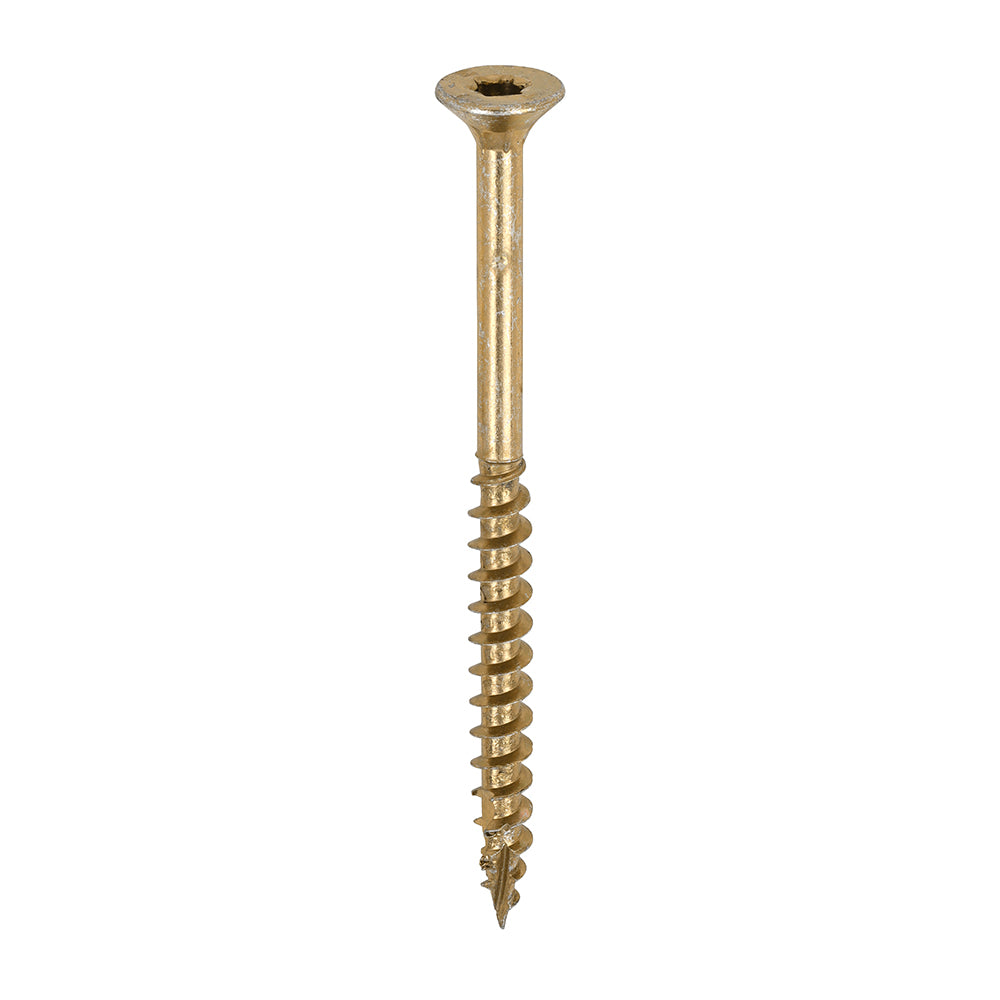 TIMCO C2 Clamp-Fix Multi-Purpose Premium Countersunk Gold Woodscrews - 5.0 x 70 - Image