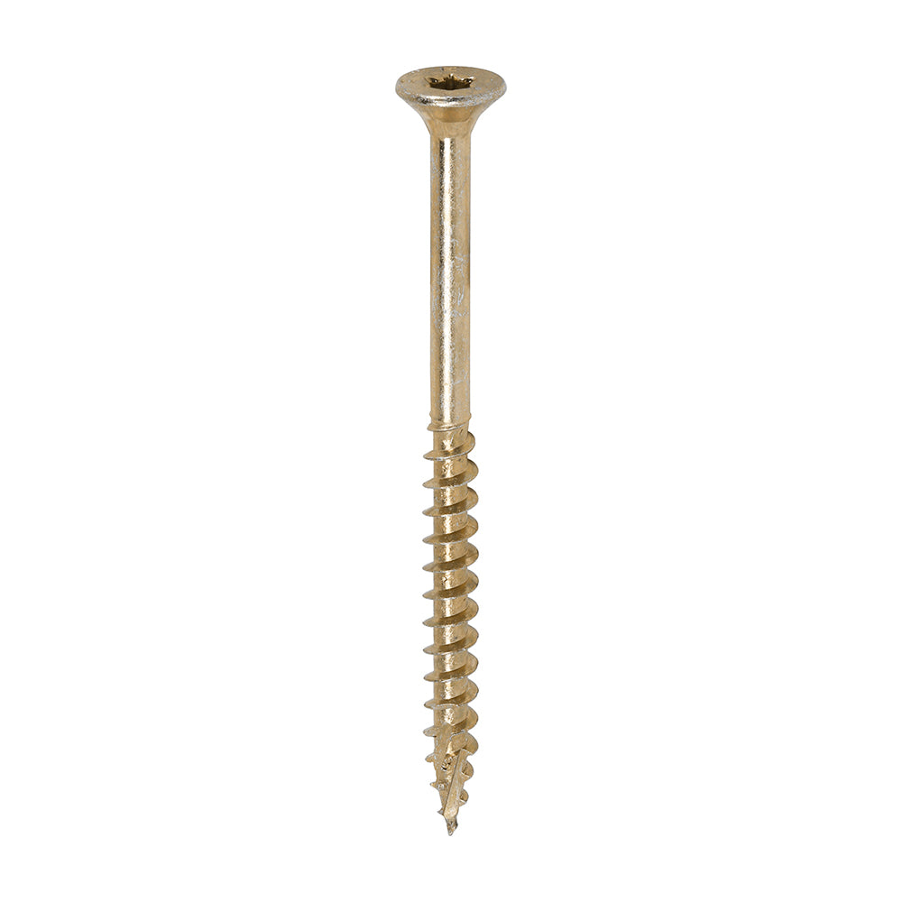 TIMCO C2 Clamp-Fix Multi-Purpose Premium Countersunk Gold Woodscrews - 5.0 x 70 - Image