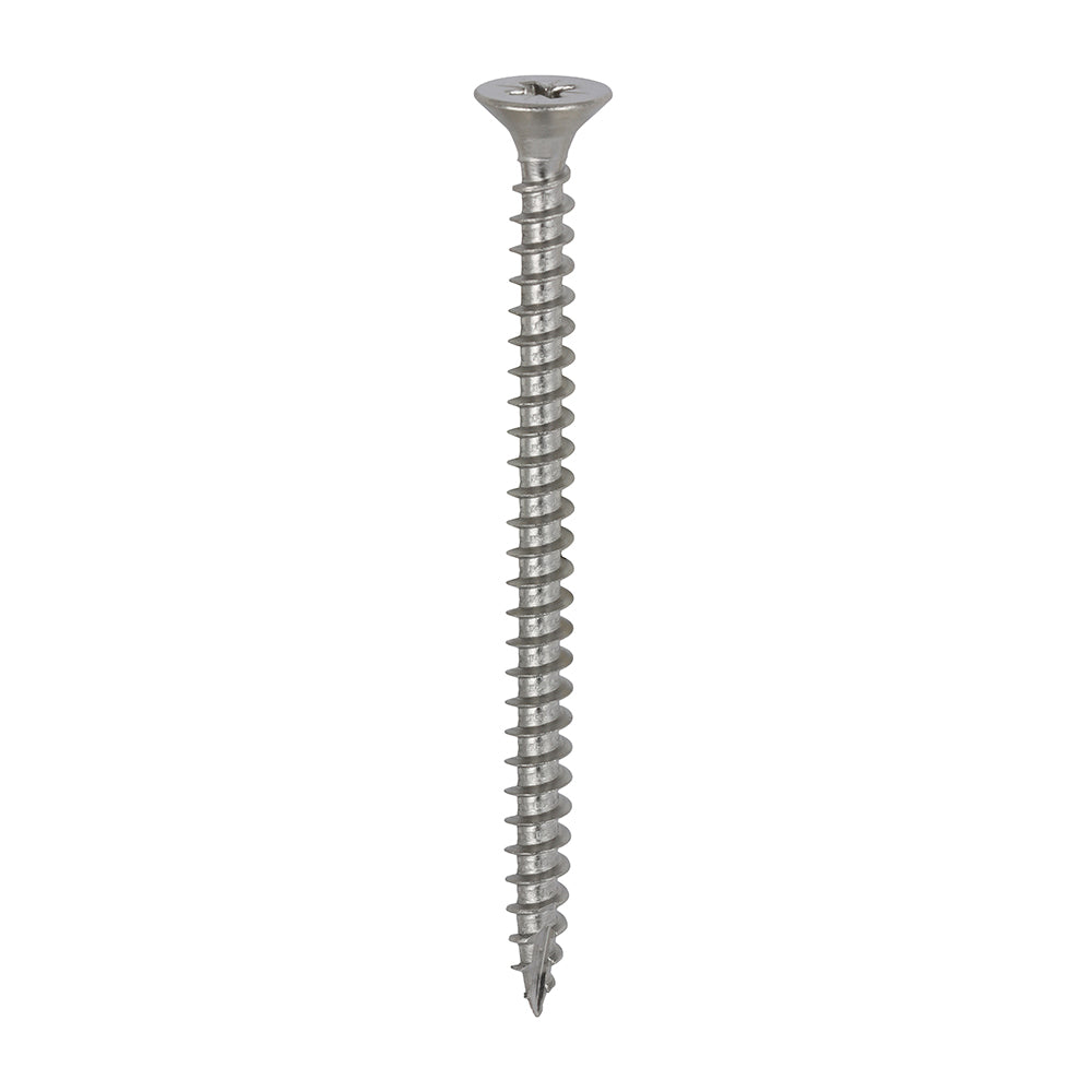 TIMCO Classic Multi-Purpose Countersunk A4 Stainless Steel Woodcrews - 5.0 x 70 - Image