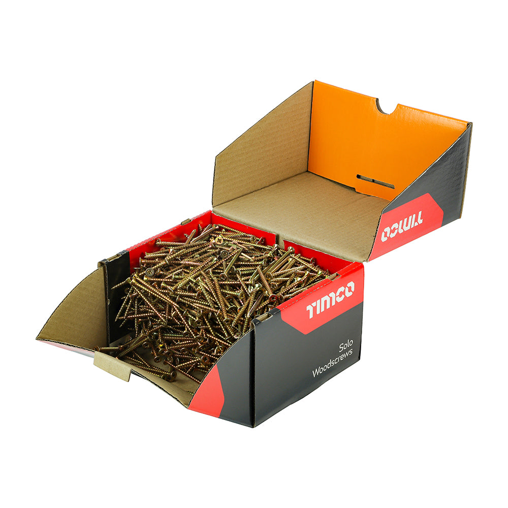 TIMCO Solo Countersunk Gold Woodscrews - 5.0 x 70 - Image