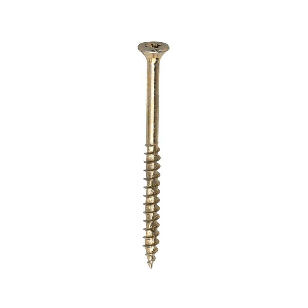 TIMCO Velocity Premium Multi-Use Countersunk Gold Woodscrews - 5.0 x 70 - Image