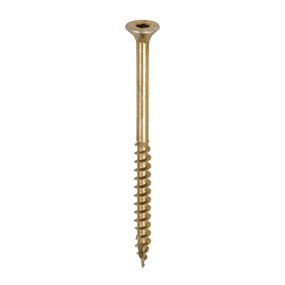 TIMCO C2 Clamp-Fix Multi-Purpose Premium Countersunk Gold Woodscrews - 5.0 x 75 - Image