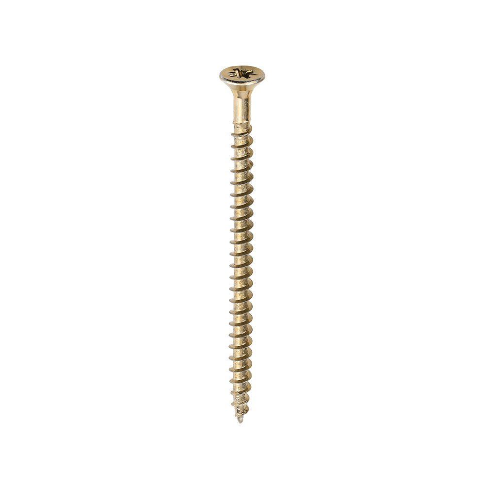 TIMCO Solo Countersunk Gold Woodscrews - 5.0 x 80 - Image