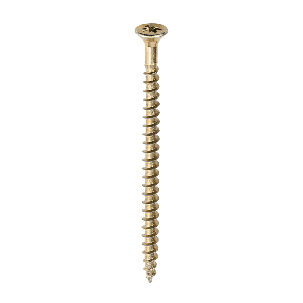 TIMCO Solo Countersunk Gold Woodscrews - 5.0 x 80 - Image