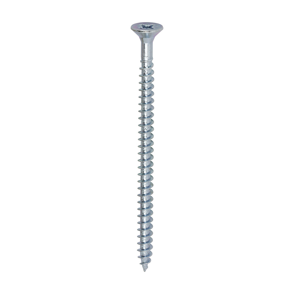 TIMCO Solo Countersunk Silver Woodscrews - 5.0 x 80 - Image