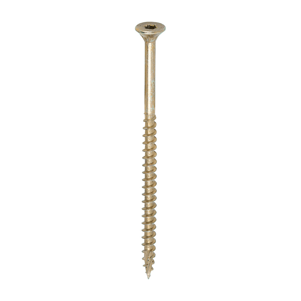 TIMCO C2 Clamp-Fix Multi-Purpose Premium Countersunk Gold Woodscrews - 5.0 x 90 - Image